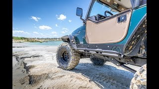 Fab Fours Jeep Wrangler TJ Rock Slider Install [upl. by Kcirrej]