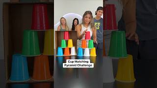 Cup Matching Pyramid Challenge [upl. by Judith]