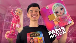 ARRUMANDO A BONECA DA PARIS HILTON  Rainbow High [upl. by Man]