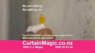 CURTAIN MAGIC Mould Remover TV ADVERT [upl. by Colwell182]