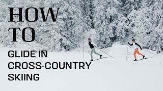 How To Glide In CrossCountry Skiing  Salomon HowTo [upl. by Intihw]