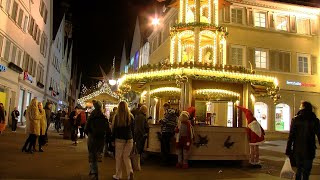 Lichterglanz in Altstadt und Bürgerpark Weihnachtsmärkte eröffnet [upl. by Enomed]