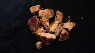 Chicken Chunks  Blackstone Griddle Cooking [upl. by Atterrol]