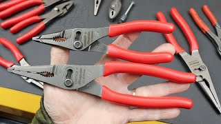 MiniMe  Snap On LN46ACF Triple Joint Needle Nose Plier My new favorite plier in a crowded field [upl. by French]