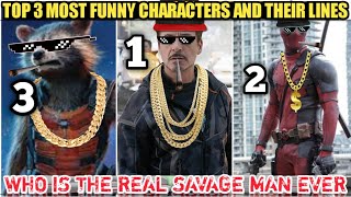 WHO IS THE REAL BOSS OF THUGS🔥  TOP3 MOST FUNNIEST CHARACTERS IN THE MCU  THUG LIFE  Yttrends [upl. by Suiluj]