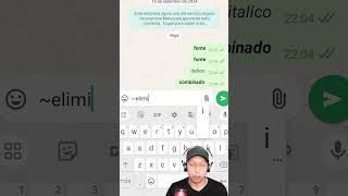 WhatsApp Aprenda a Escrever com Letras Diferentes Sem Instalar Nada [upl. by Anneuq]