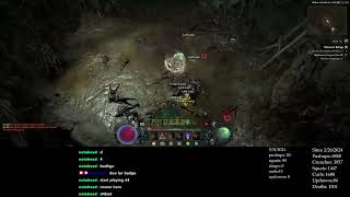 diablo 4  season 4  stormclaw druid  tier 88 NMD full run [upl. by Imak]