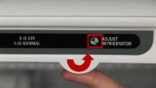 How to Adjust Dual Temperature Refrigerator Controls [upl. by Charleton]