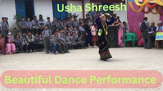 Surkhet Bulbule Tal • Sal Ko Patko Tapari Hune • School Dance • Purushodaya Bareng Baglung [upl. by Avihs]