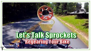 Changing Sprocket Sets  Regearing the 2017 Kawasaki Z650 [upl. by Bohannon]