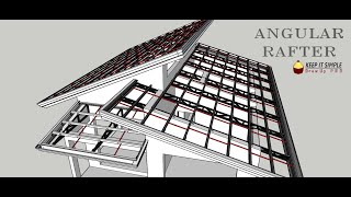 Angular Steel Truss [upl. by Niboc270]