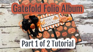 Part 1 of 2 Tutorial Gatefold Folio Album [upl. by Lati]