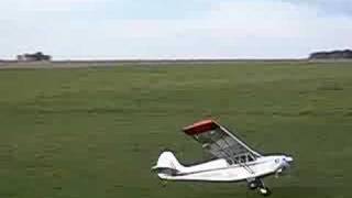 Very short rc plane takeoff [upl. by Eluk]