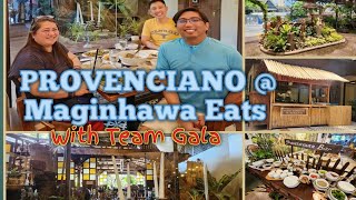 PROVENCIANO RESTAURANT Maginhawa Eats Series  Hampaslupang Burgis [upl. by Ellednahs]