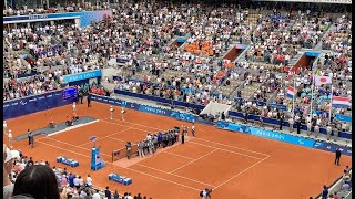 Cérémonie des vainqueurs des jeux paralympiques PARIS 2024  Tennisfauteuil  Simple femme [upl. by Eirahcaz]