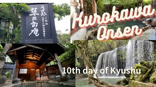 Kurokawa onsen Kyusyu Nagega taki Waterfall Soutaroan is best hidden hotel  Kurokawa onsen [upl. by Buehler]