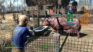 Radeon Vega 3 Graphics  AMD Athlon 200GE  Fallout 4 FPS Test [upl. by Avat672]