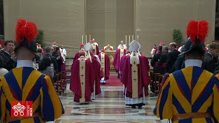 Highlights 4 November 2024 Holy Massfor deceased Cardinals and Bishops  Pope Francis [upl. by Anitnoc]