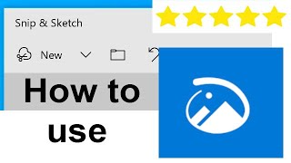 How to use Snip and Sketch [upl. by Hcnarb]