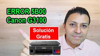 ERROR 5B00 Solved The Surprising Fix for CANON G3100 Printers  ERROR 5B00 CANON [upl. by Anila]