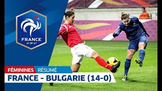 FranceBulgarie Féminine A 140  les buts en 3 minutes [upl. by Romalda831]