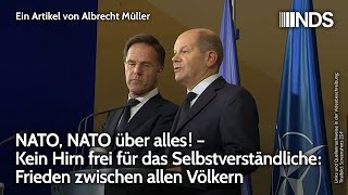 NATO NATO über alles – Kein Hirn frei für das Selbstverständliche Frieden zwischen allen Völkern [upl. by Akila]