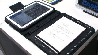 手書き文書を手軽にデジタル化、ビジネスタブレット「Paper Writer」 DigInfo [upl. by Imailiv]