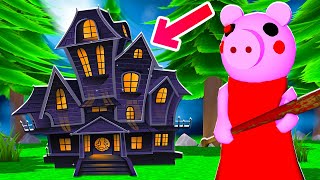 ROBLOX PIGGY ESCAPE THE HAUNTED HOUSE MAP Piggy Build Mode [upl. by Roosnam]