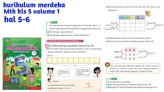 Matematika kelas 5 volume 1 halaman 56 kurikulum merdeka [upl. by Lanrev]