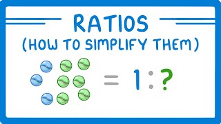 GCSE Maths  What are Ratios amp How to Simplify Them Part 1 81 [upl. by Wolgast516]