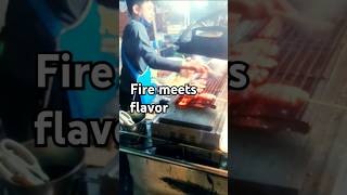 Fire Meets Flavor🔥🍢 BBQ NightMarket StreetFood ThailandEats BBQDelights FoodLovers shorts [upl. by Adnamaa640]