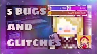 5 BUGS AND GLITCHES  Monthly Entertainment Monthly Idol 2 [upl. by Ahsilrak119]