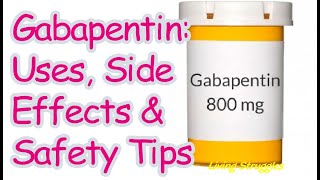 Gabapentin Uses Side Effects amp Safety Tip [upl. by Adikam908]