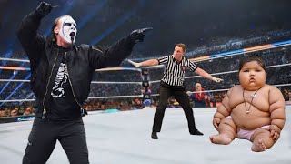 Full Match  Sting vs Giant Kid  Iron Man Match 2024  WWE Jul 11 2024 [upl. by Angelis]