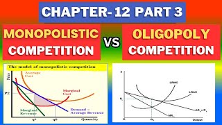 Monopolistic Competition vs Oligopoly Chapter 12  Price Competition  prof k analyzes [upl. by Llewen]