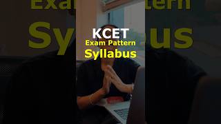 KCET 2025 Exam Pattern and Syllabus shorts kcet kcet2025 kcetsyllabus [upl. by Anaehs]