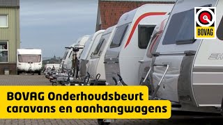 Onderhoudsbeurt Caravan  Caravans en Aanhangwagens  BOVAG [upl. by Ahsiele521]