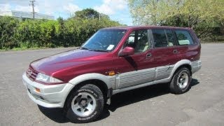 1996 Ssangyong Musso 7 Seater SUV 1 RESERVE Cash4CarsCash4Cars  SOLD [upl. by Durno]