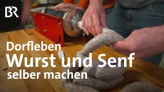 Wurst und Senf selbergemacht Bayerisches Weihnachtsessen  Zwischen Spessart und Karwendel  BR [upl. by Aramas]