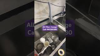 All filter change RO RO system viral shot trending video Aqua RO expert Pan India delivery 🚚 [upl. by Jakob]