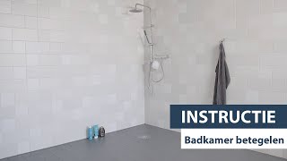 EUROCOL  INSTRUCTIE  Badkamer betegelen  nieuw [upl. by Madel173]