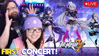 Honkai Impact 3rd Concert  Starfire Sonorant REACTION  Our FIRST HI3 Concert [upl. by Duggan]