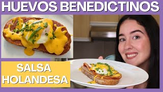 HUEVOS BENEDICTINOS CON SALSA HOLANDESA [upl. by Aurelio]