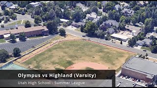 ⚾Utah High School Baseball Highlights Olympus vs Highland Varsity [upl. by Kora203]