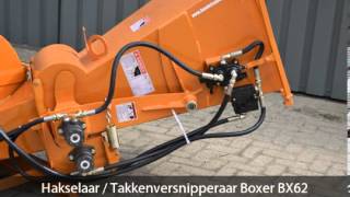 Hakselaar  Takkenversnipperaar Boxer BX62 [upl. by Rosenblatt]