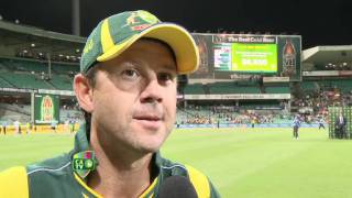 Feb 17th Ricky Ponting post match [upl. by Inasah]