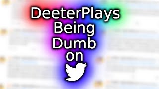 DeeterPlays Being Dumb on Twitter Montage Ruben Sim amp DeeterPlays Drama [upl. by Ahsienyt56]