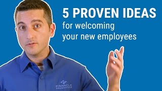 5 Proven Ideas for welcoming your new employees [upl. by Annairoc]