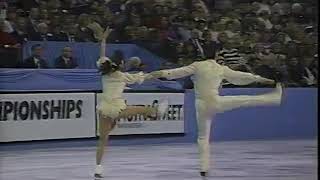 Kristi Yamaguchi and Rudy Galindo  1990 US Championships FS [upl. by Adachi428]