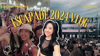 ESCAPADE 2024 VLOG  cinematic music festival [upl. by Haiasi]